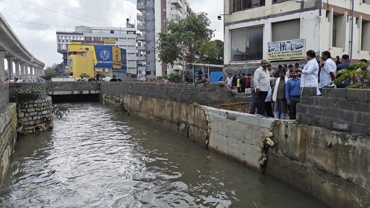 BJP leaders visit rain-hit areas, demands relief